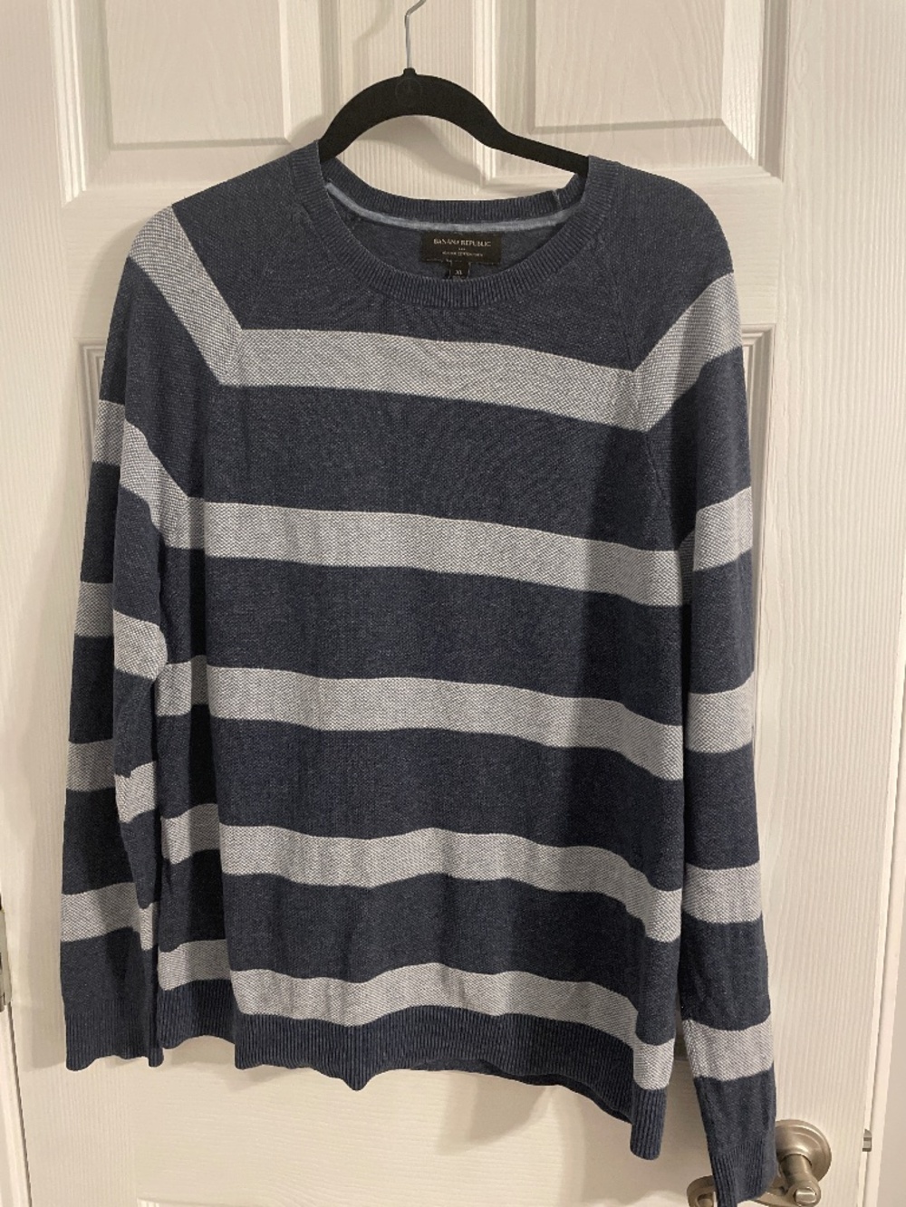 Banana republic heather cotton yarn sweater